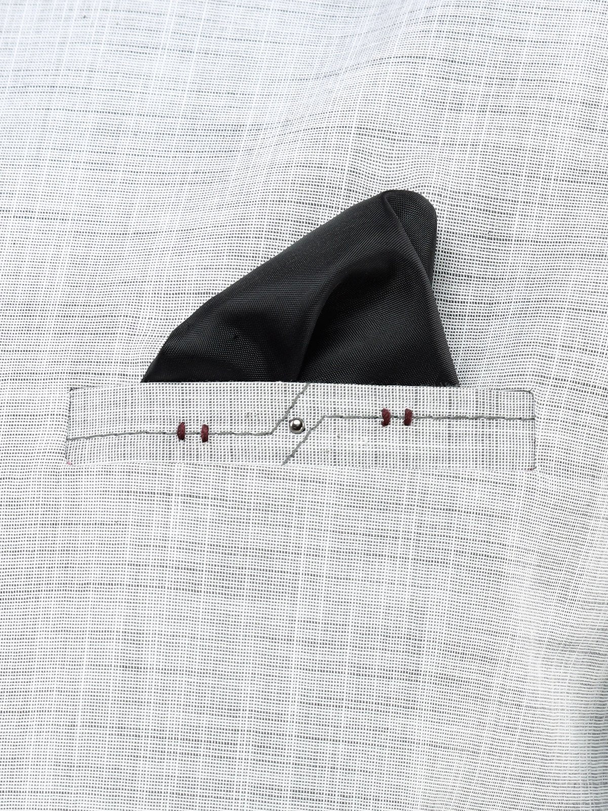 Men's Light Grey Waist Coat - EMTWC22-35795 - Image 5