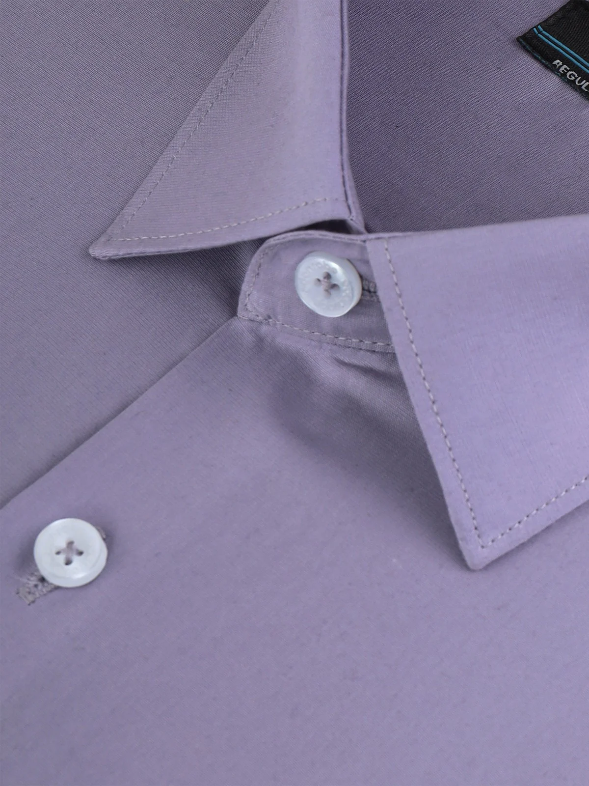 Men's Light Purple Shirt Plain - EMTSB22-114 - Image 3