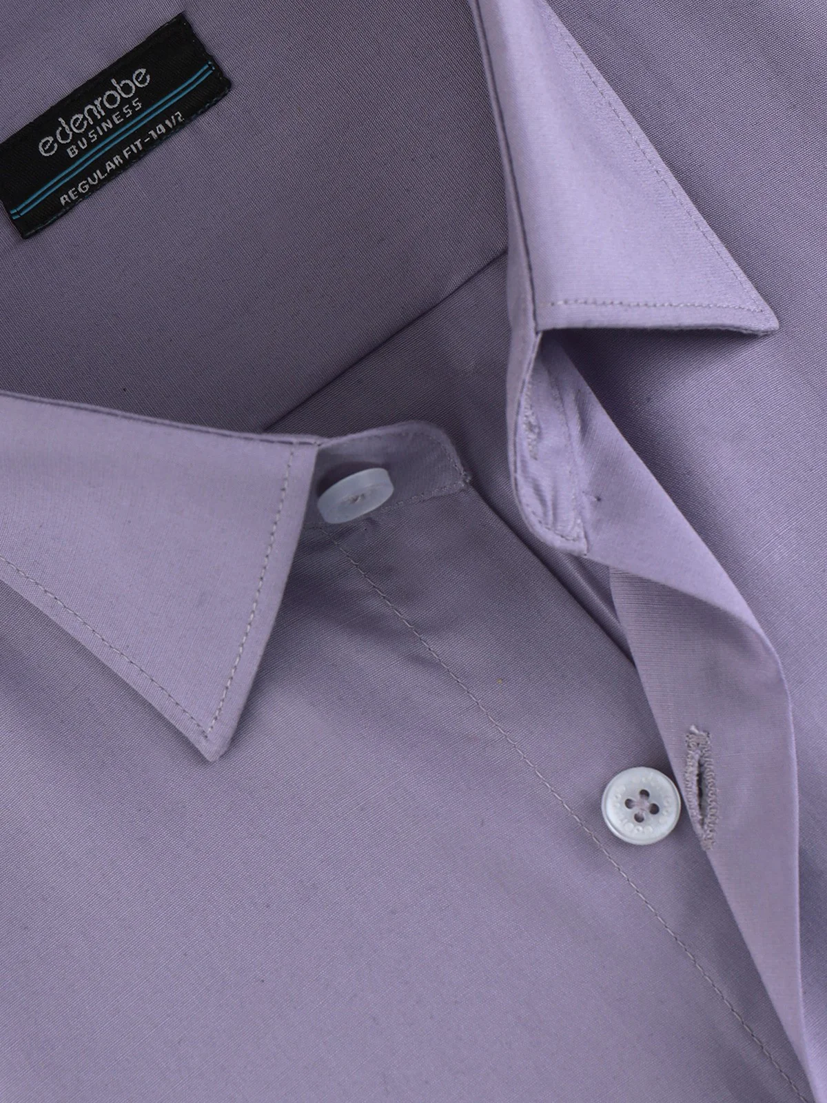Men's Light Purple Shirt Plain - EMTSB22-114 - Image 4