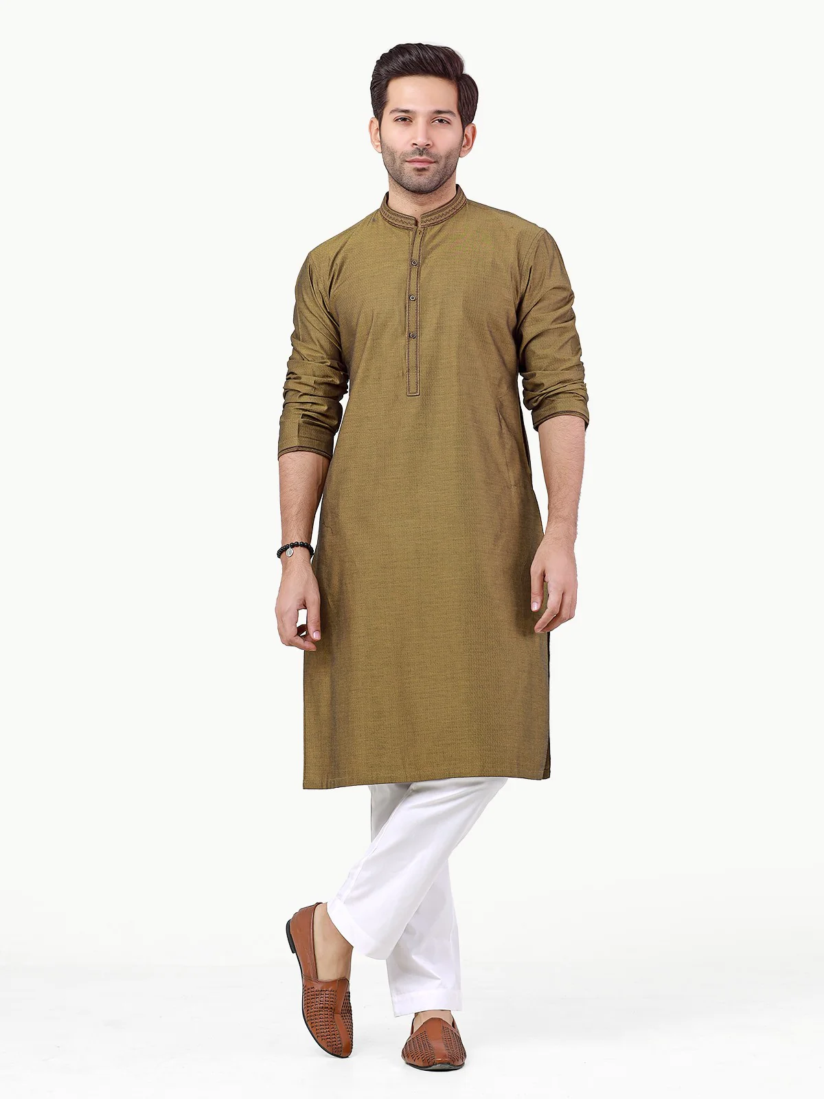 Men's Mehndi Kurta - EMTK22-99261
