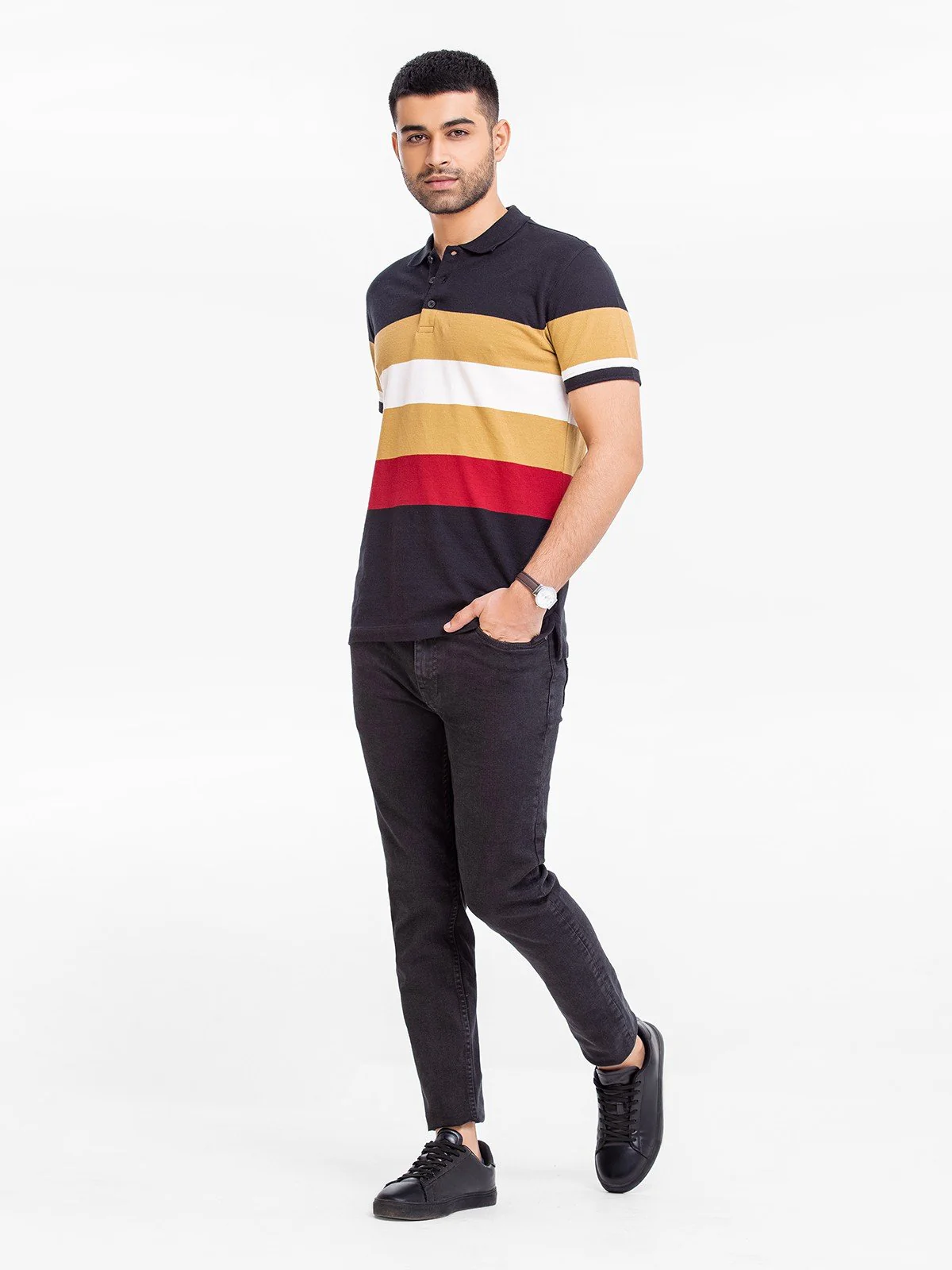 Men's Multi Polo Shirt - EMTPS23-005 - Image 3