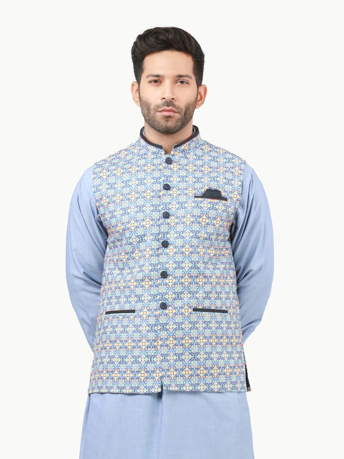 Men's Multi Waist Coat - EMTWC22-35783 - Image 2