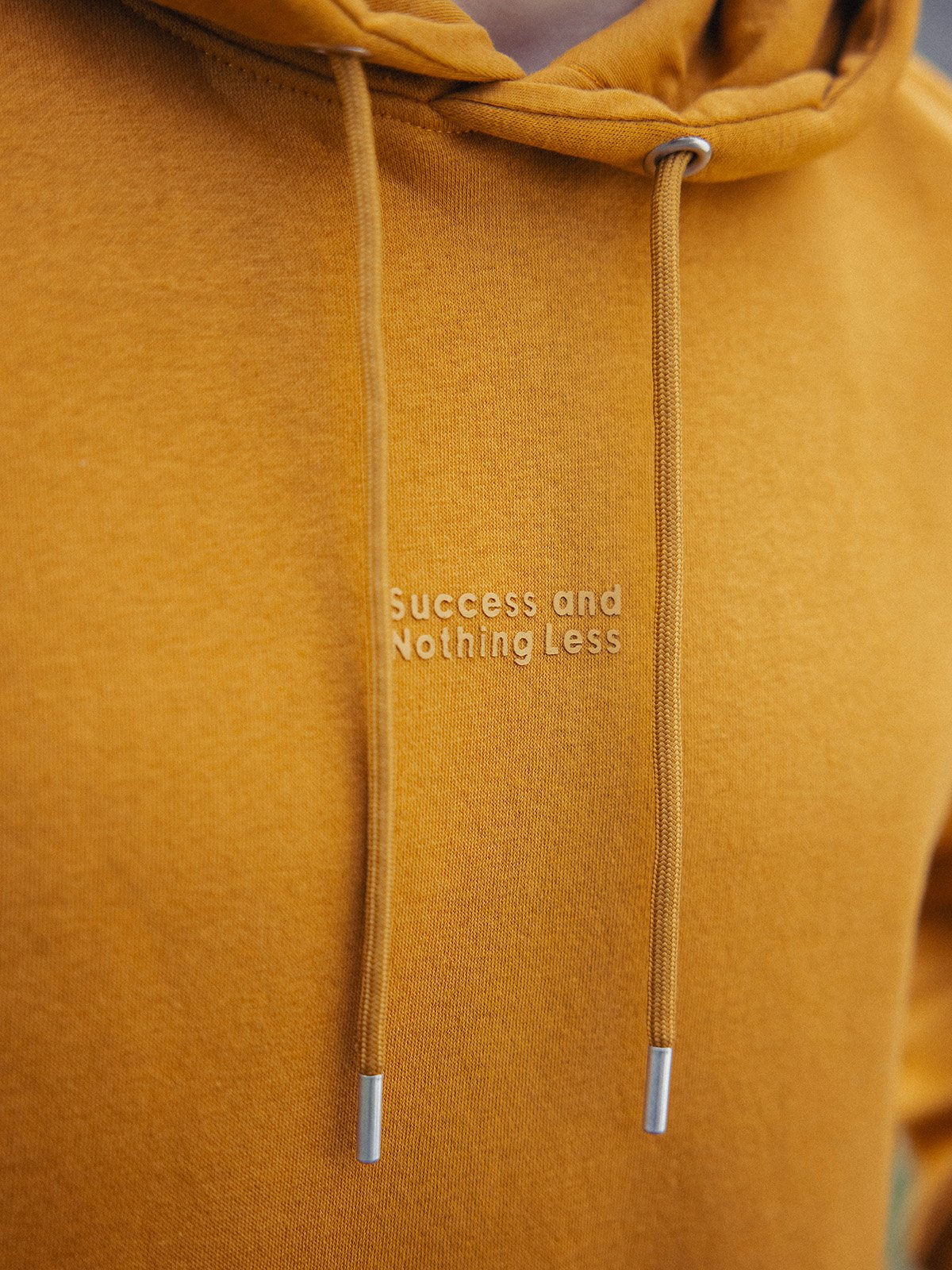 Men's Mustard Hoodie - EMTH23-011 - Image 5