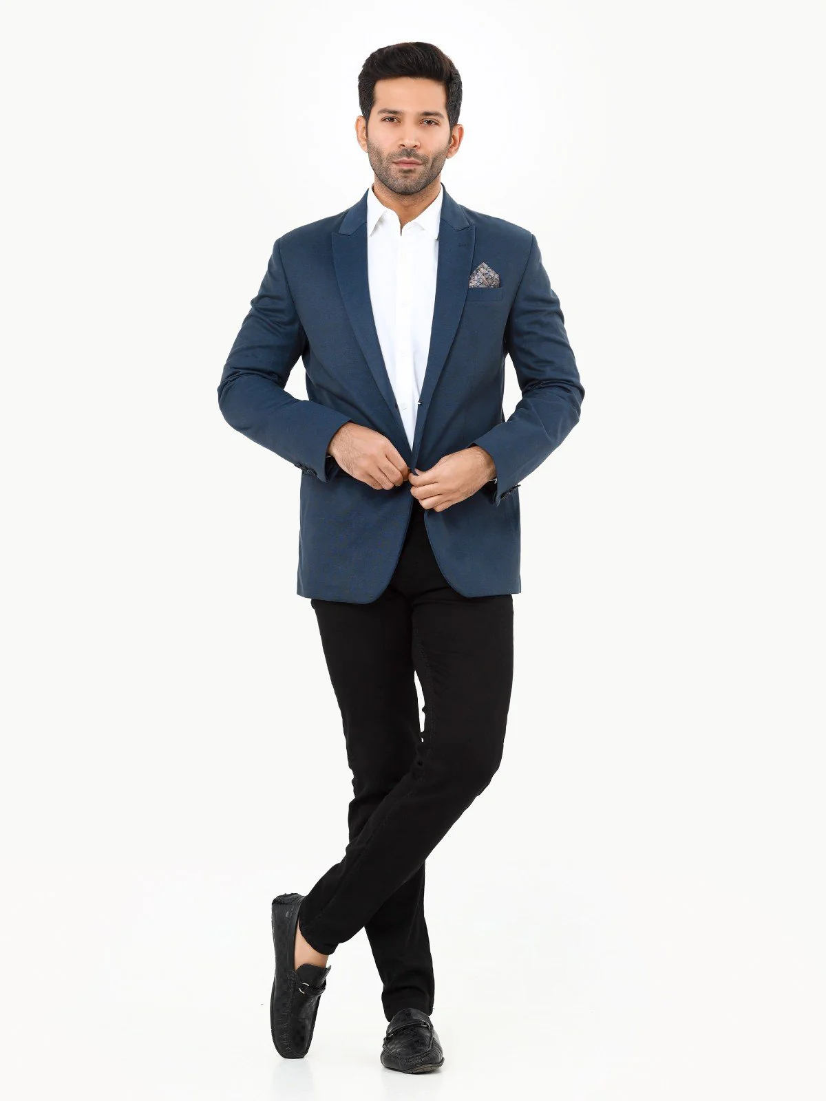 Men's Navy Blazer - EMTB22-6777 - Image 2
