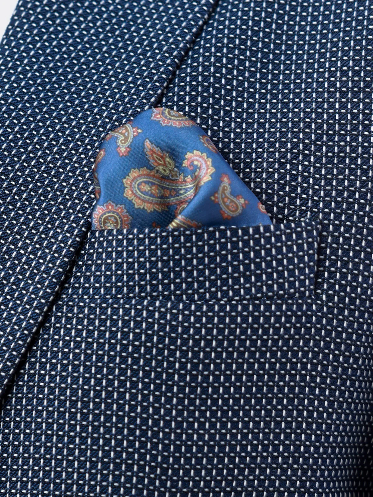 Men's Navy Blue Blazer - EMTB22W-6776 - Image 4