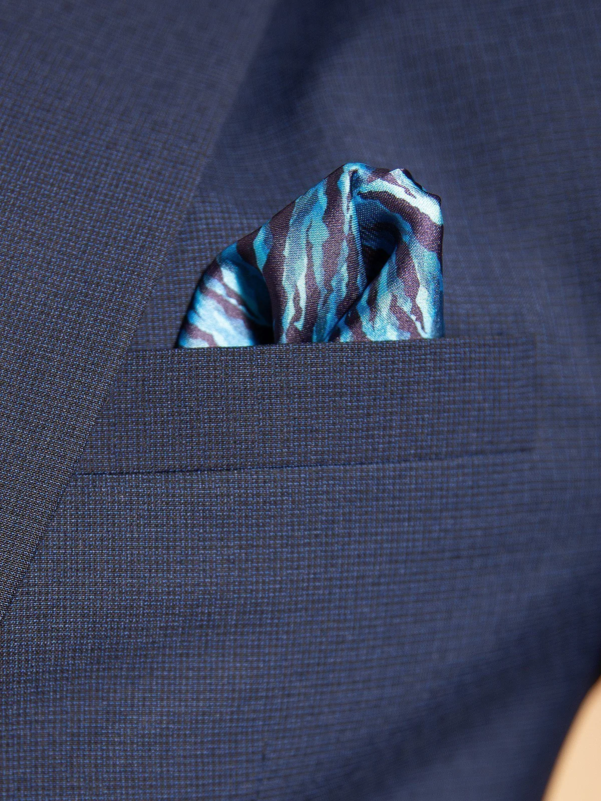Men's Navy Blue Blazer - EMTB22-6791 - Image 2