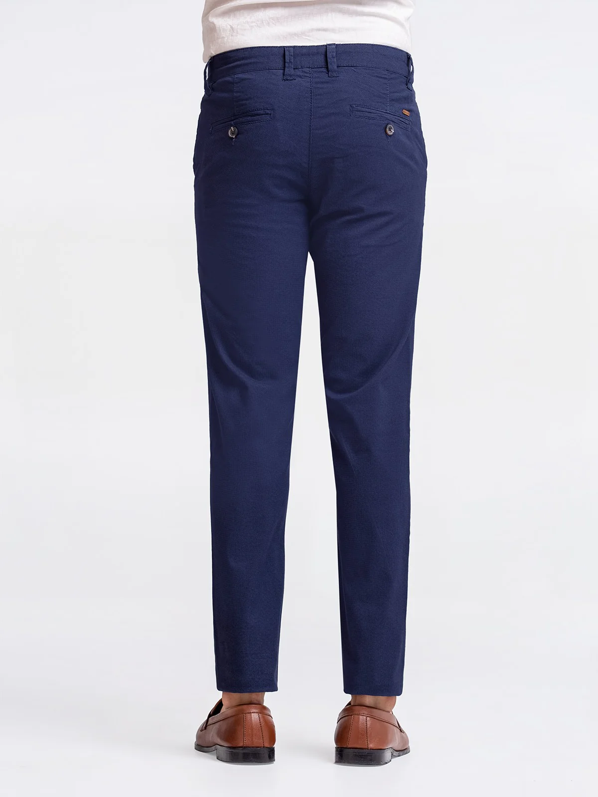 Men's Navy Blue Chino Pant - EMBCP22-011 - Image 6