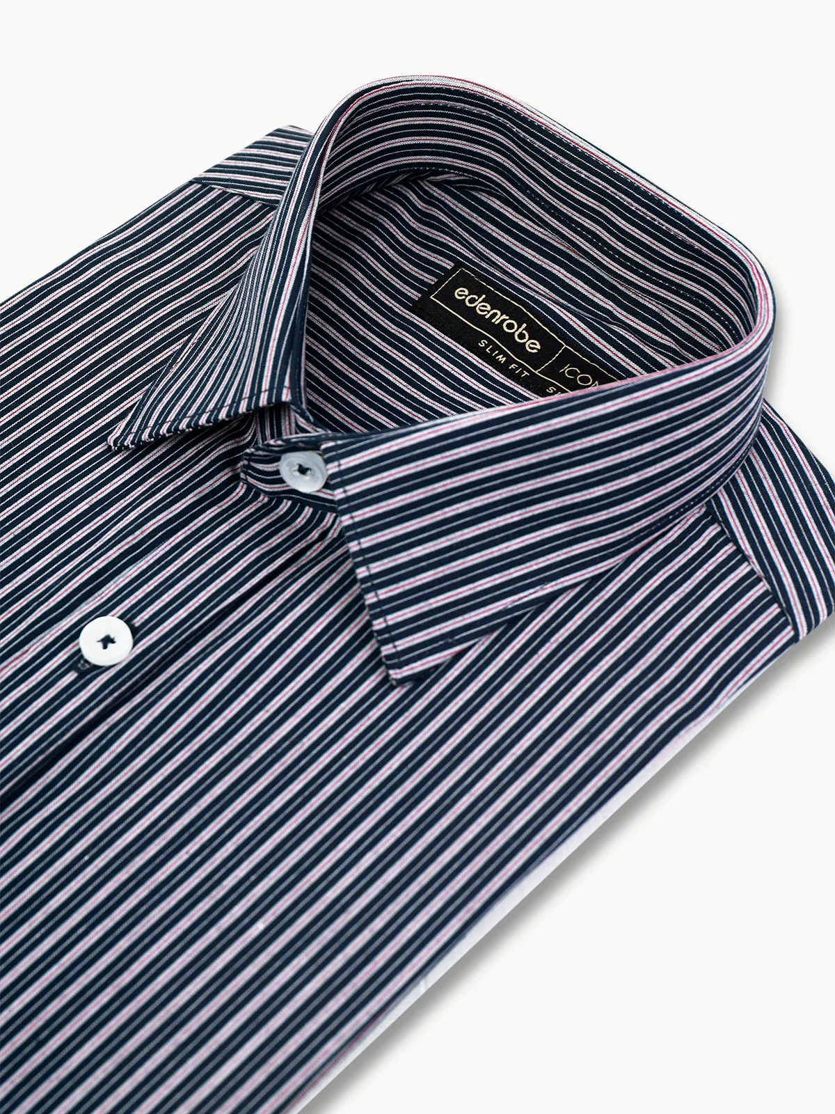 Men's Navy Blue Shirts - EMTSI22-50258 - Image 2