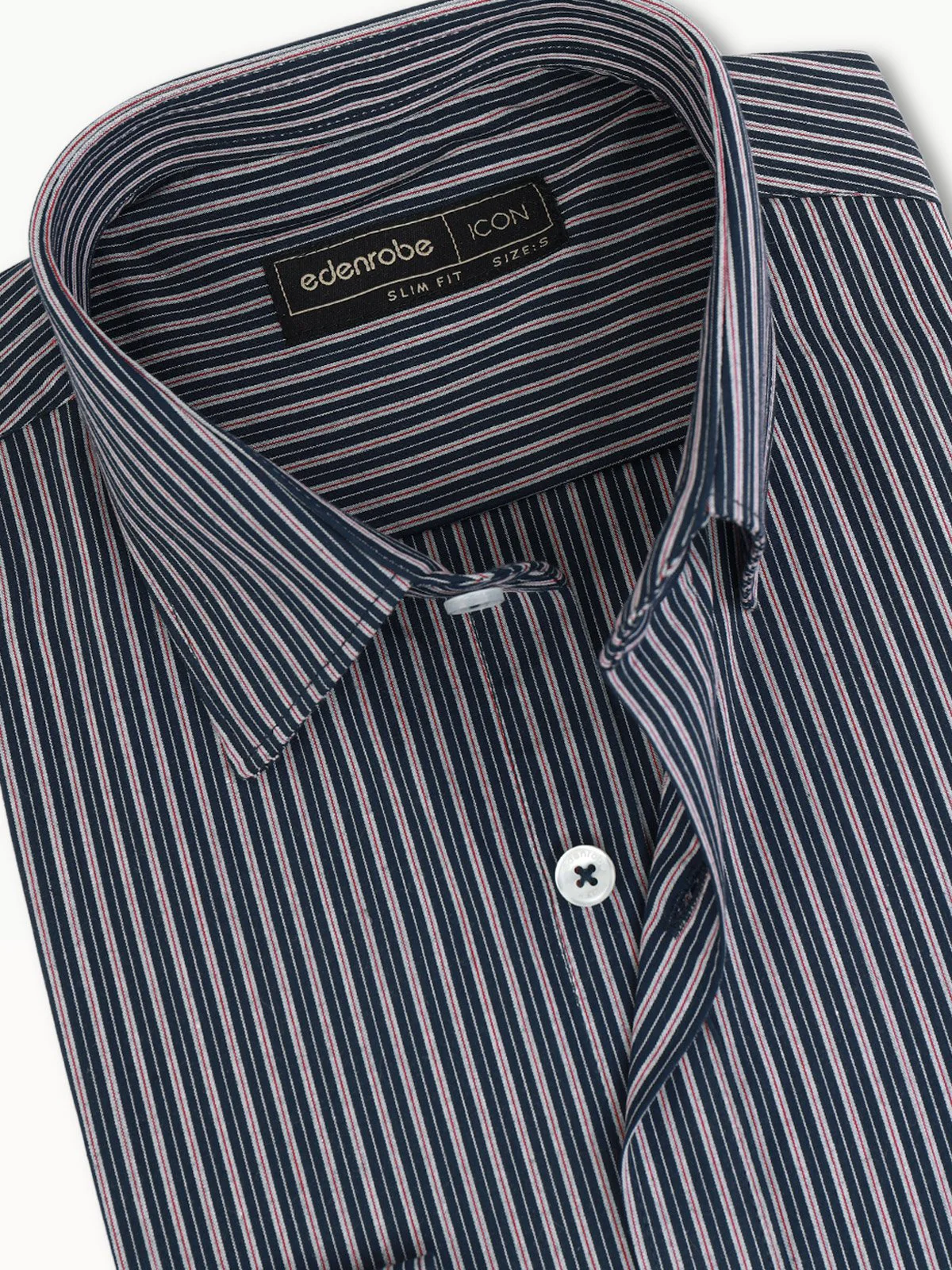 Men's Navy Blue Shirts - EMTSI22-50258 - Image 4