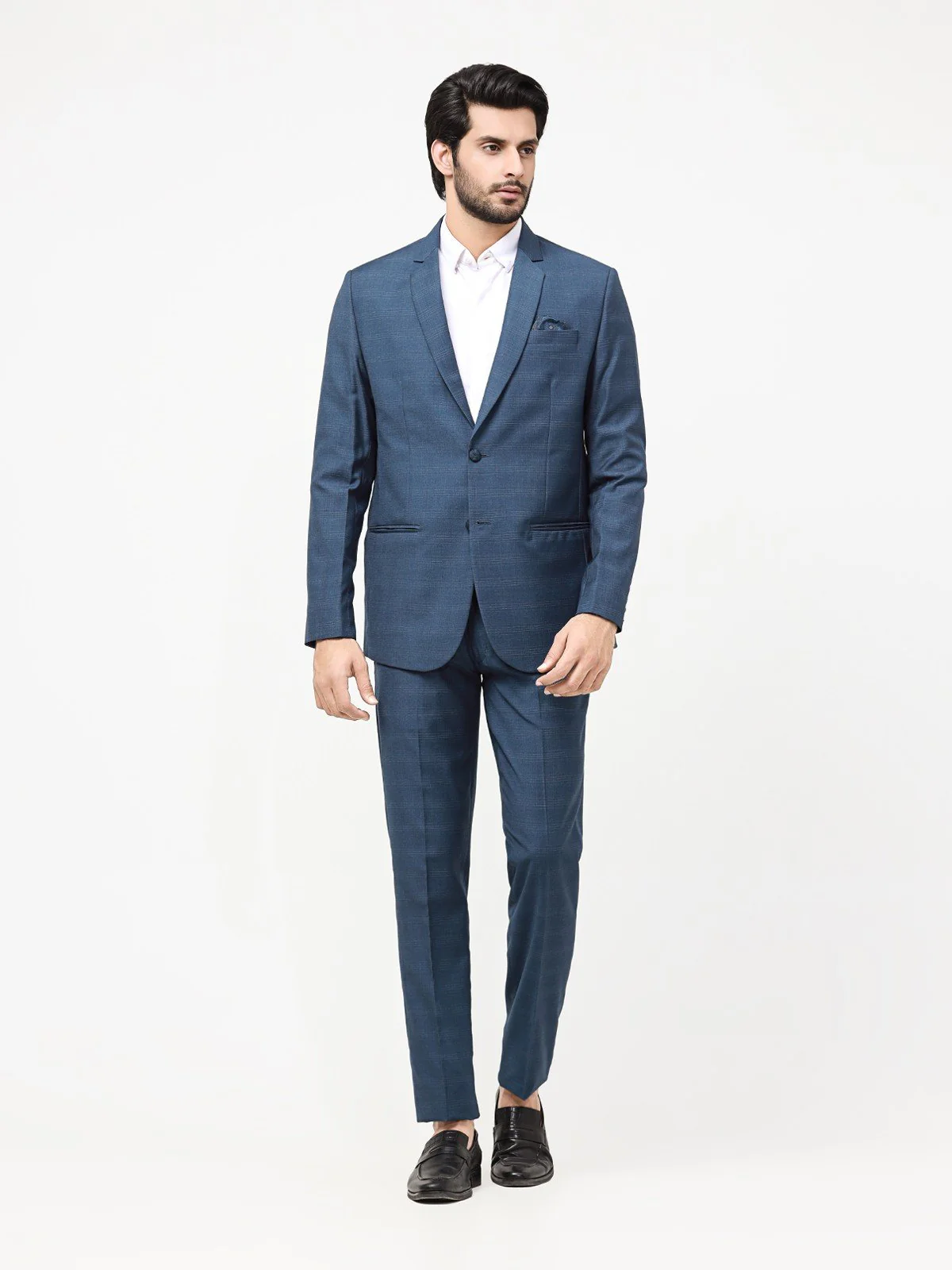 Men's Navy Coat Pant - EMTCPC22-6812