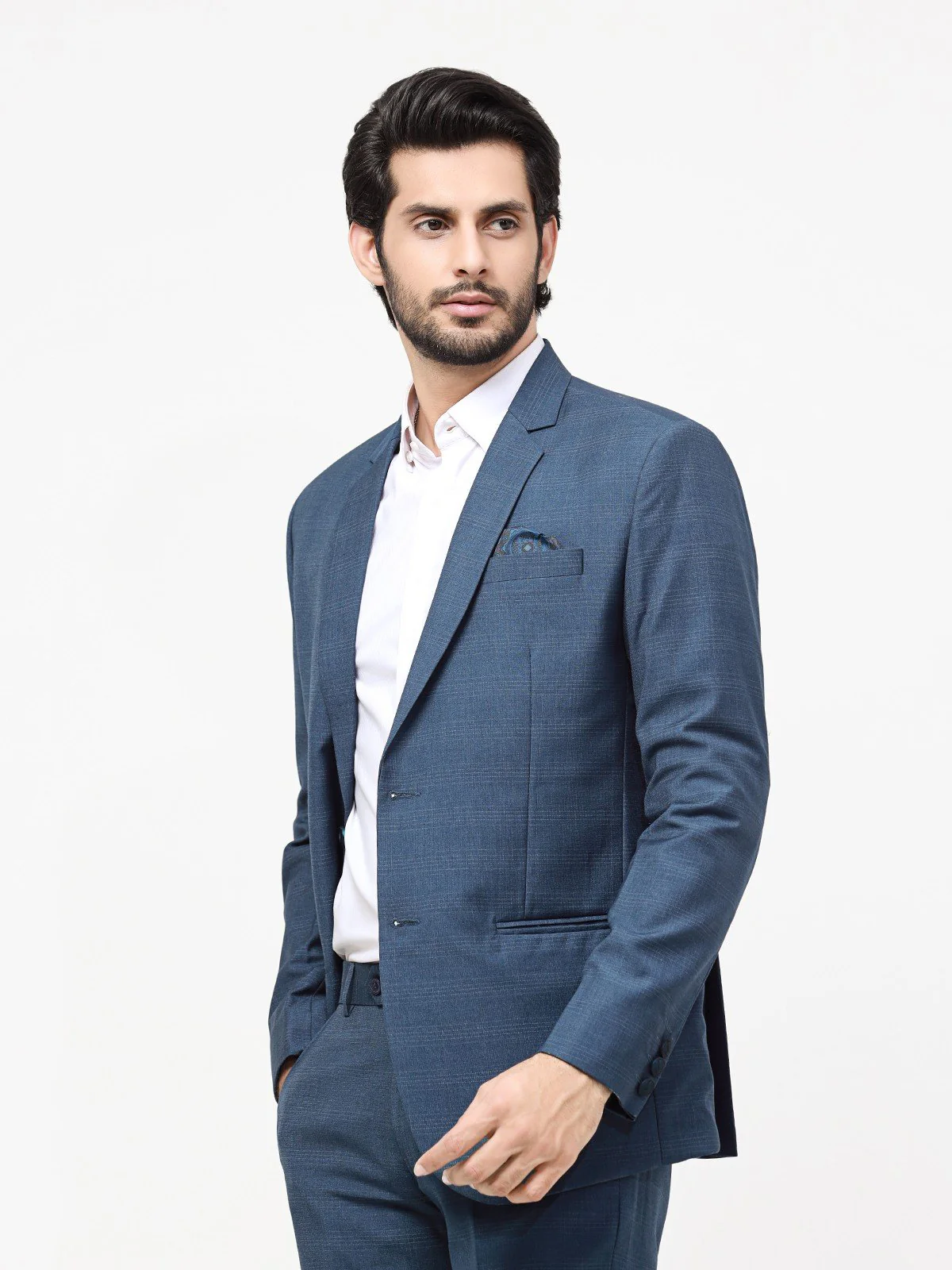 Men's Navy Coat Pant - EMTCPC22-6812 - Image 2
