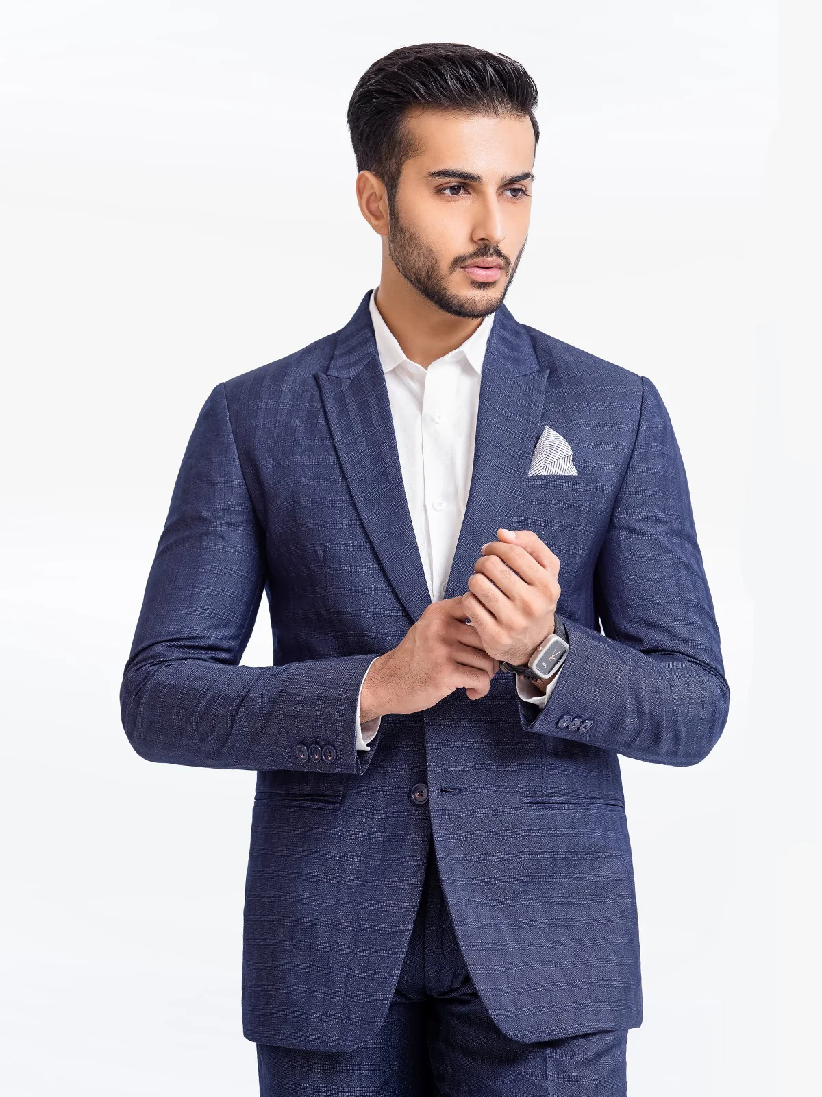 Men's Navy Coat Pant - EMTCPC22-6820 - Image 2