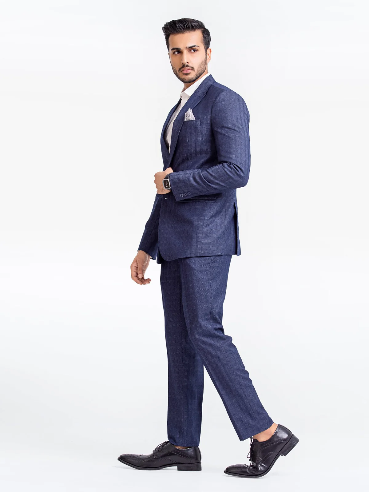 Men's Navy Coat Pant - EMTCPC22-6820 - Image 3