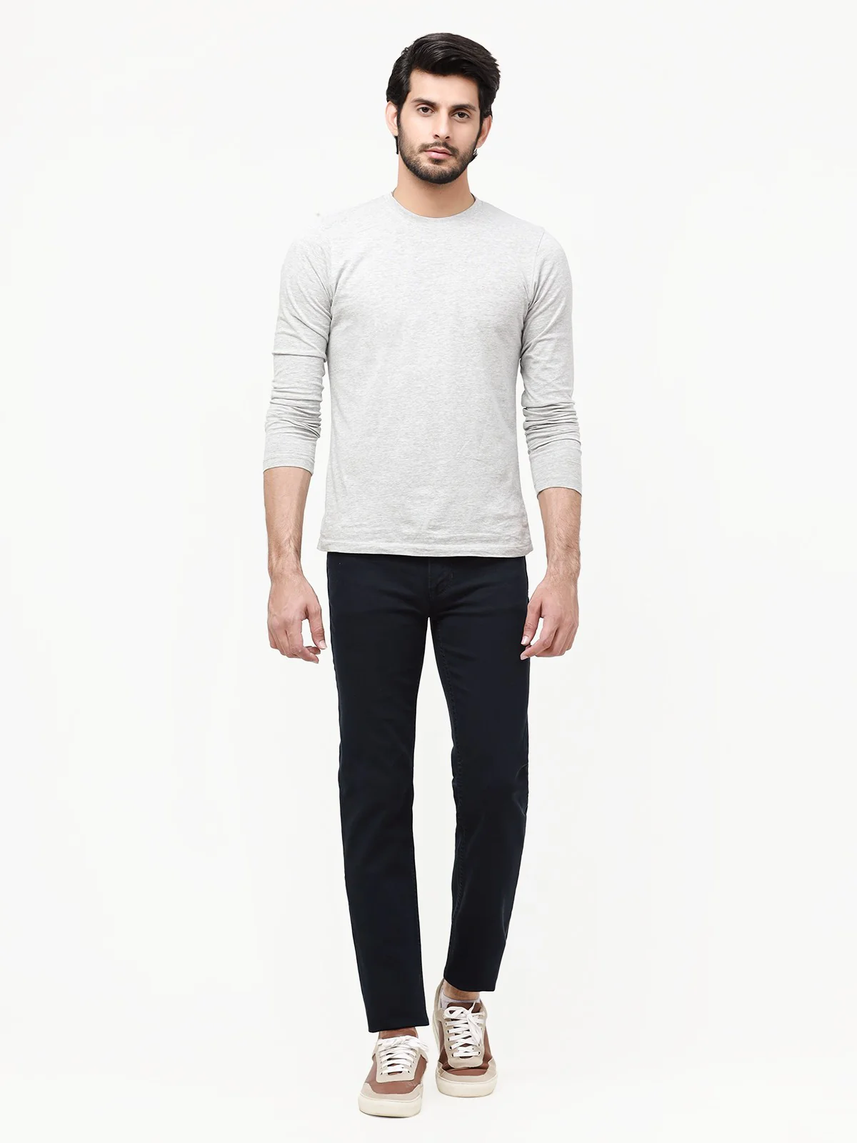 Men's Navy Jeans - EMBPD23-001 - Image 2