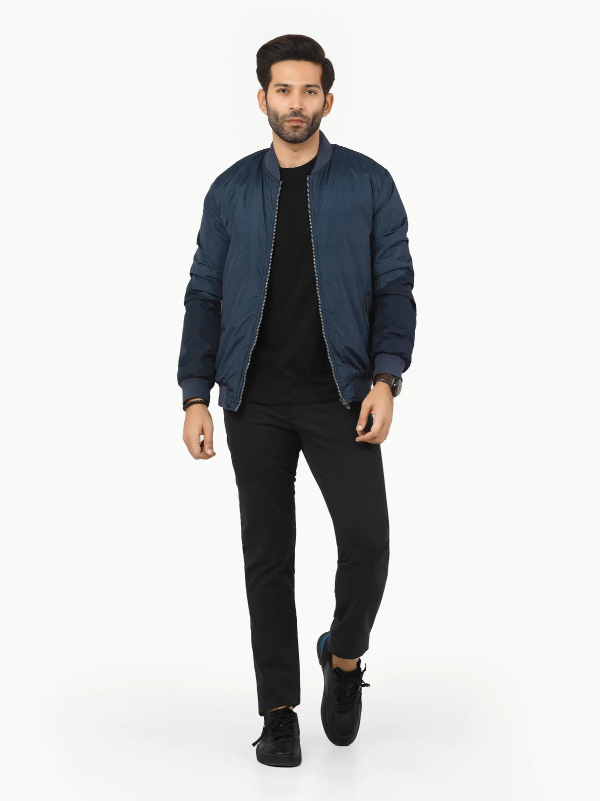 Men's Navy Jacket - EMTJ22-001 - Image 2