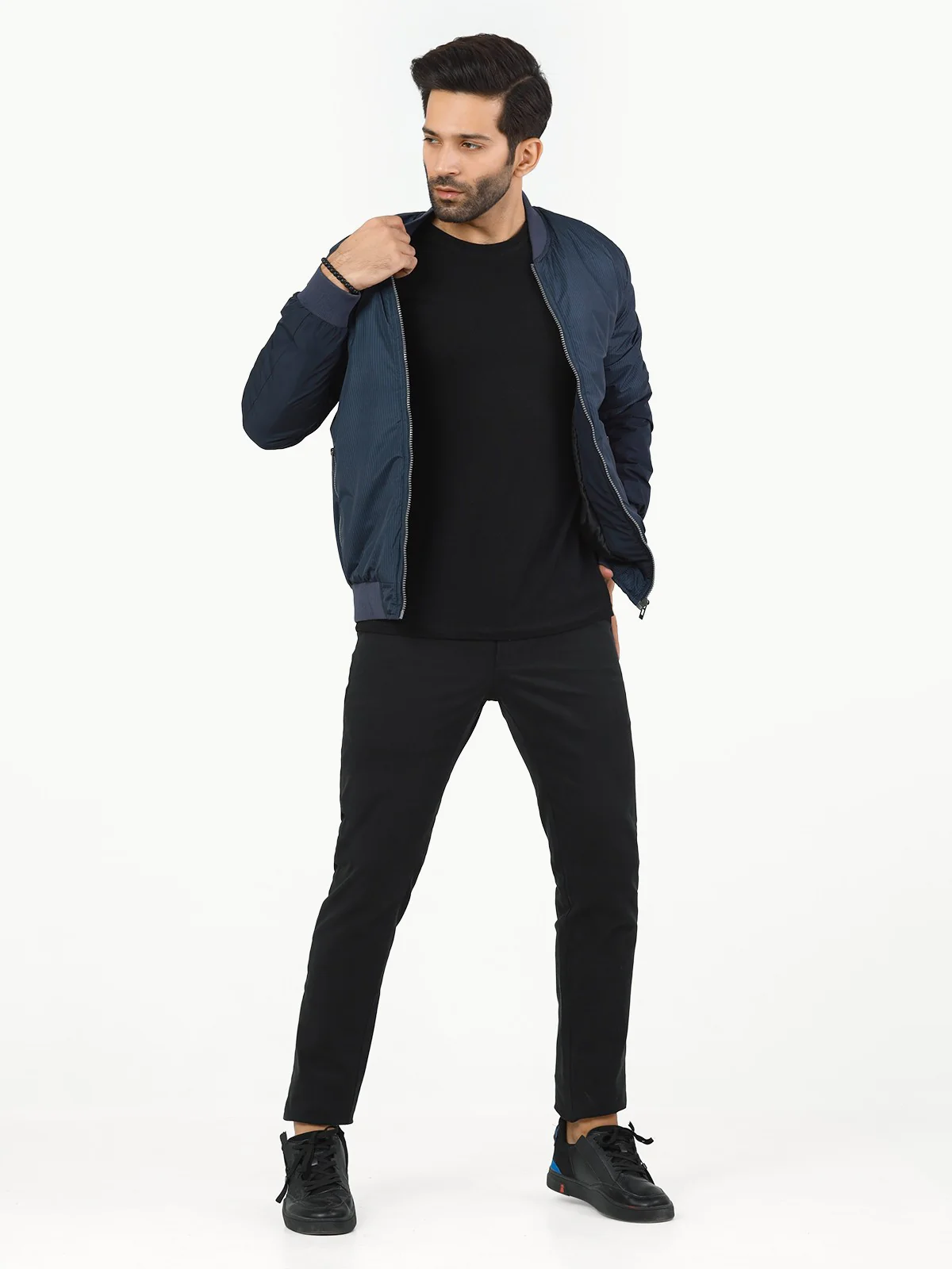 Men's Navy Jacket - EMTJ22-001 - Image 3