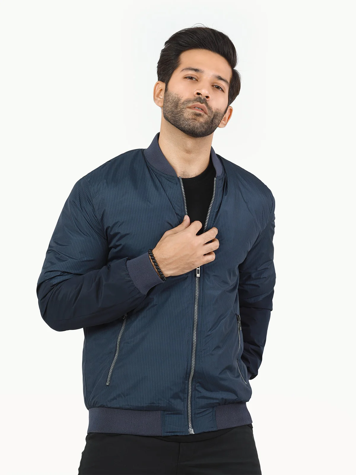Men's Navy Jacket - EMTJ22-001 - Image 5