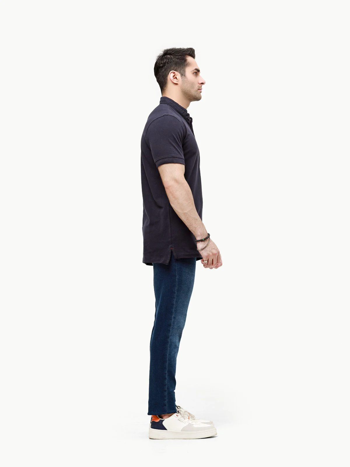 Men's Navy Polo Shirt - EMTPS23-019 - Image 3