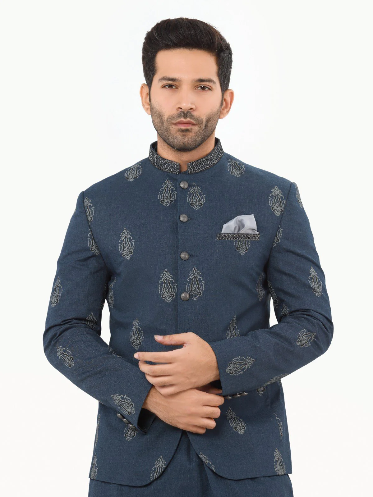 Men's Navy Prince Suit - EMTPCS22-002 - Image 2