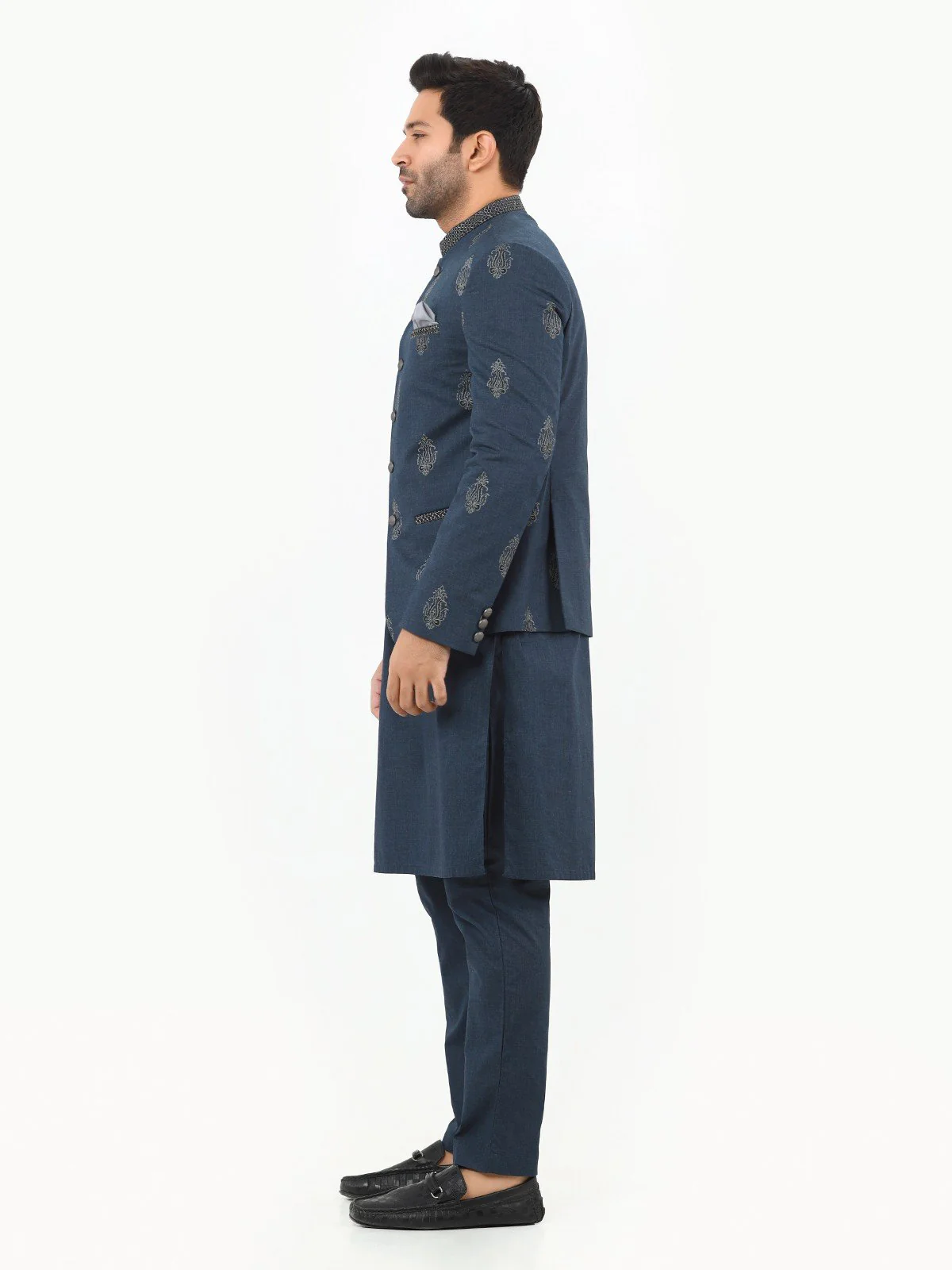 Men's Navy Prince Suit - EMTPCS22-002 - Image 3