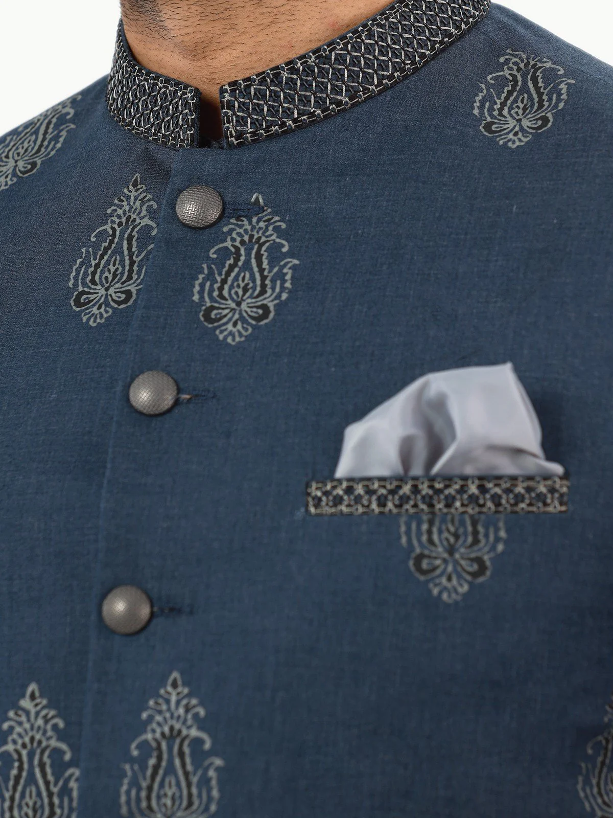 Men's Navy Prince Suit - EMTPCS22-002 - Image 4