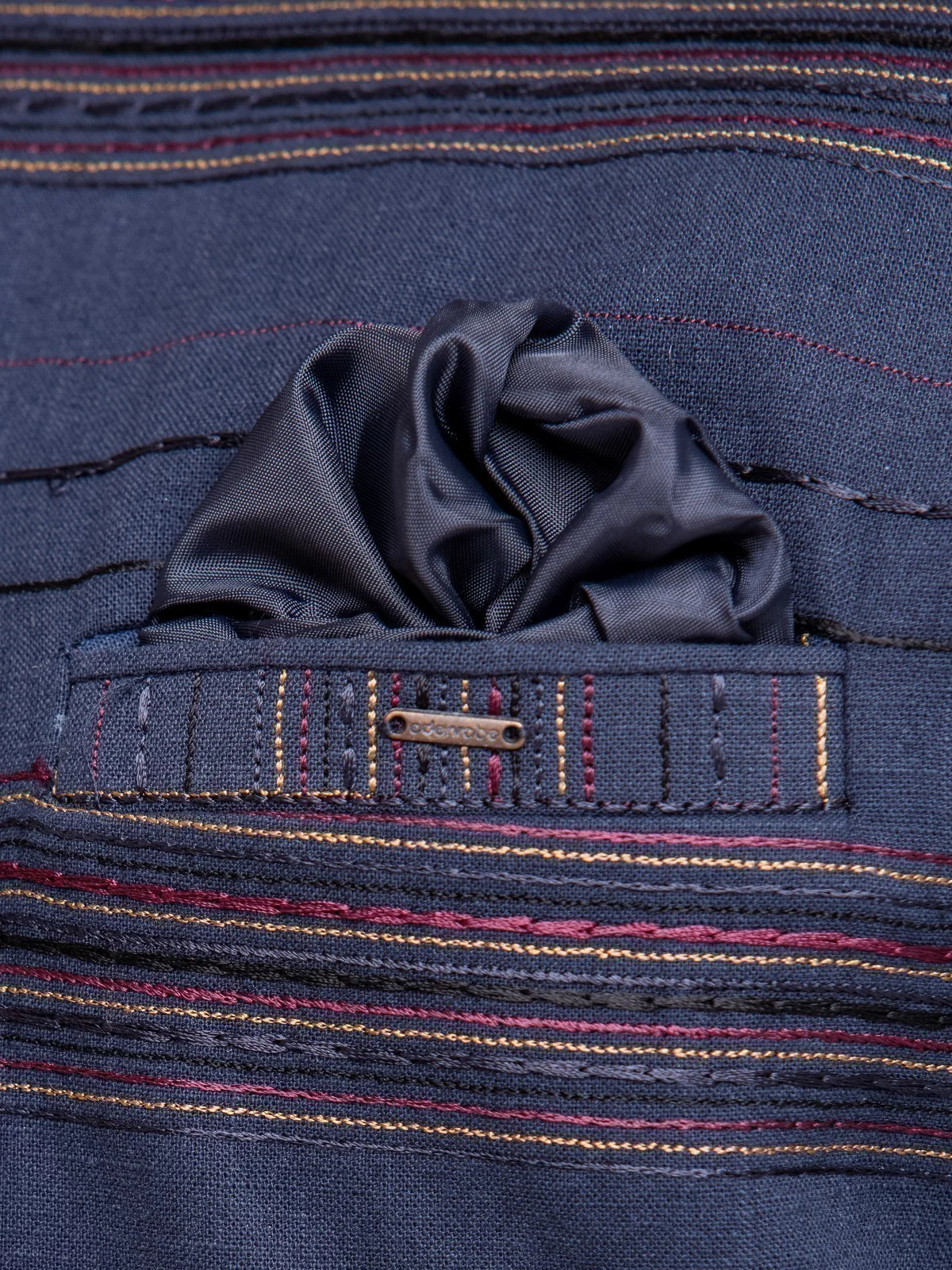 Men's Navy Waist Coat Ceremonial - EMTWCC22-122 - Image 3