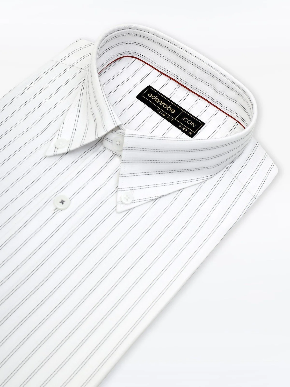 Men's Off White Shirt - EMTSI23L-50672 - Image 2