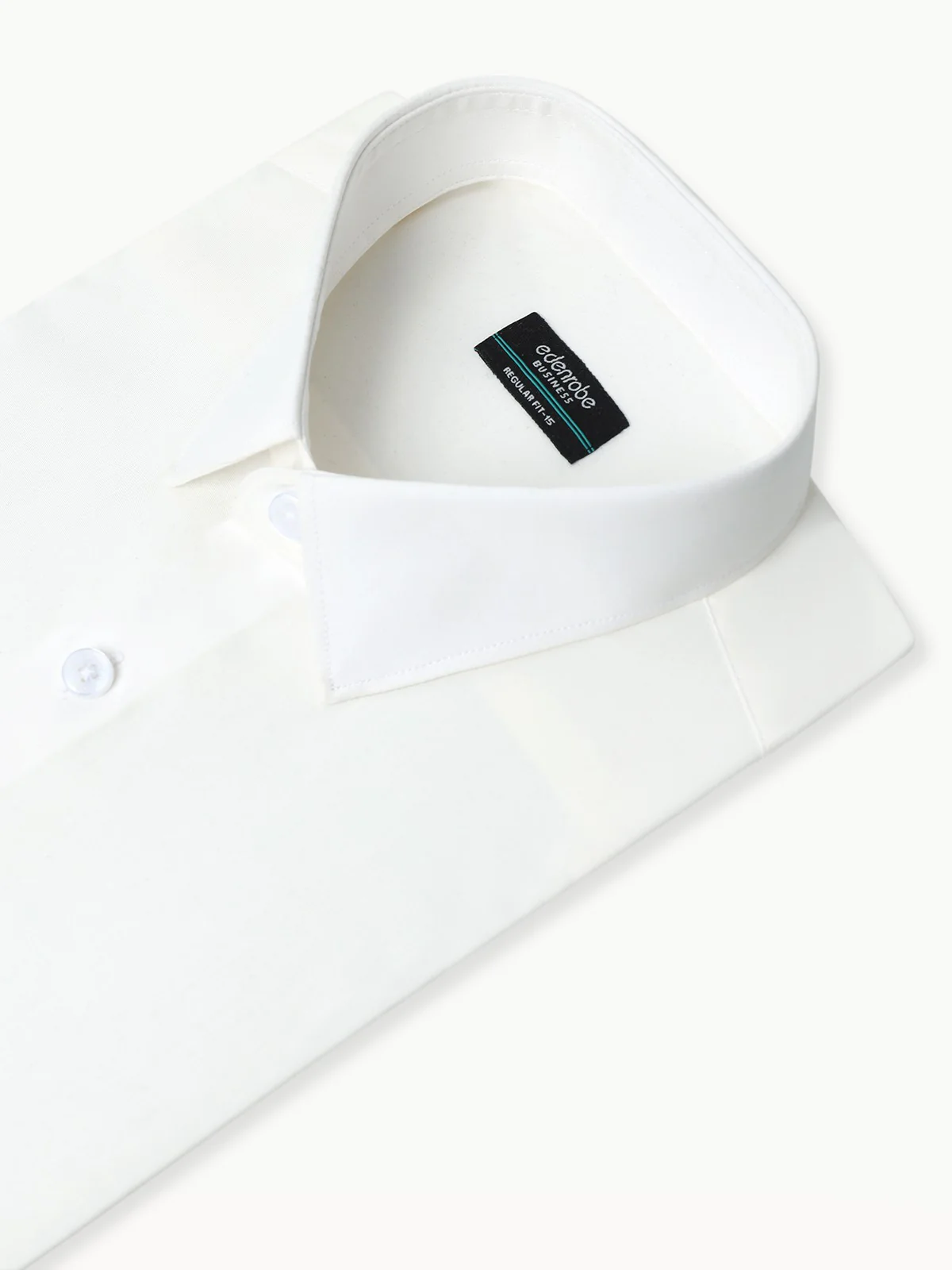 Men's Off White Shirt Plain - EMTSB22-125 - Image 2