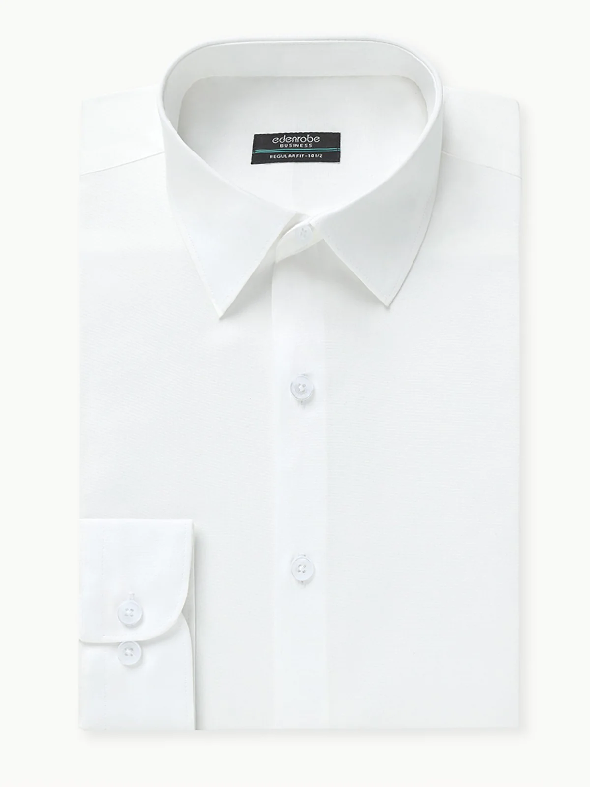 Men's Off White Shirt Plain - EMTSB22-125 - Image 5