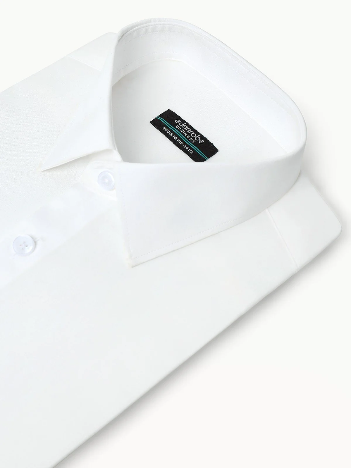Men's Off White Shirt Plain - EMTSB22-125 - Image 6