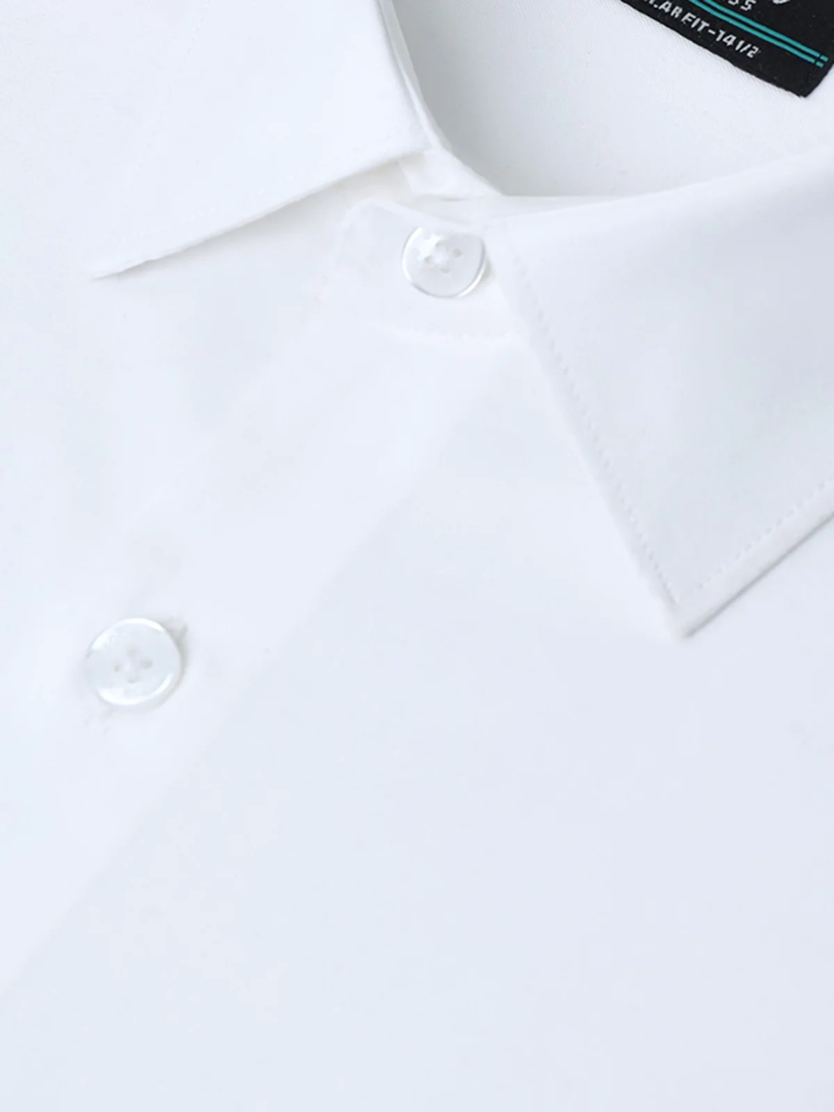 Men's Off White Shirt Plain - EMTSB22-141 - Image 3
