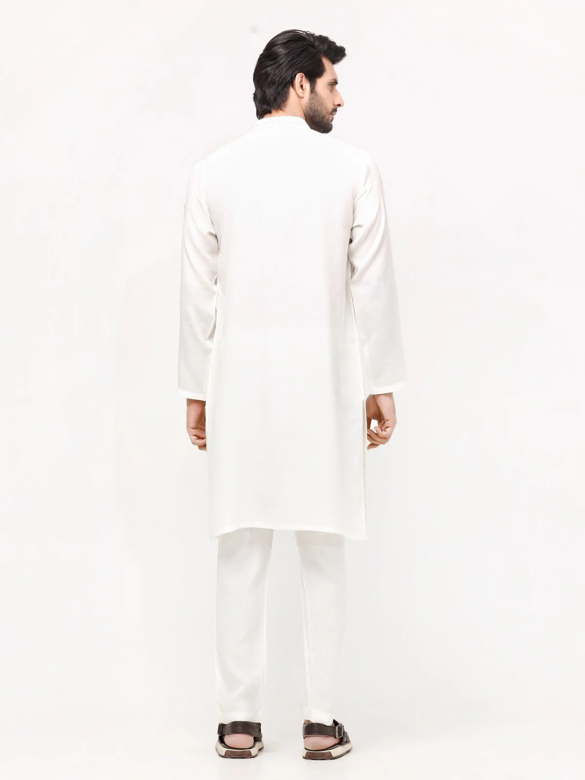 Men's Off White Swish Collection Ceremonial - EMTSC22-071 - Image 3