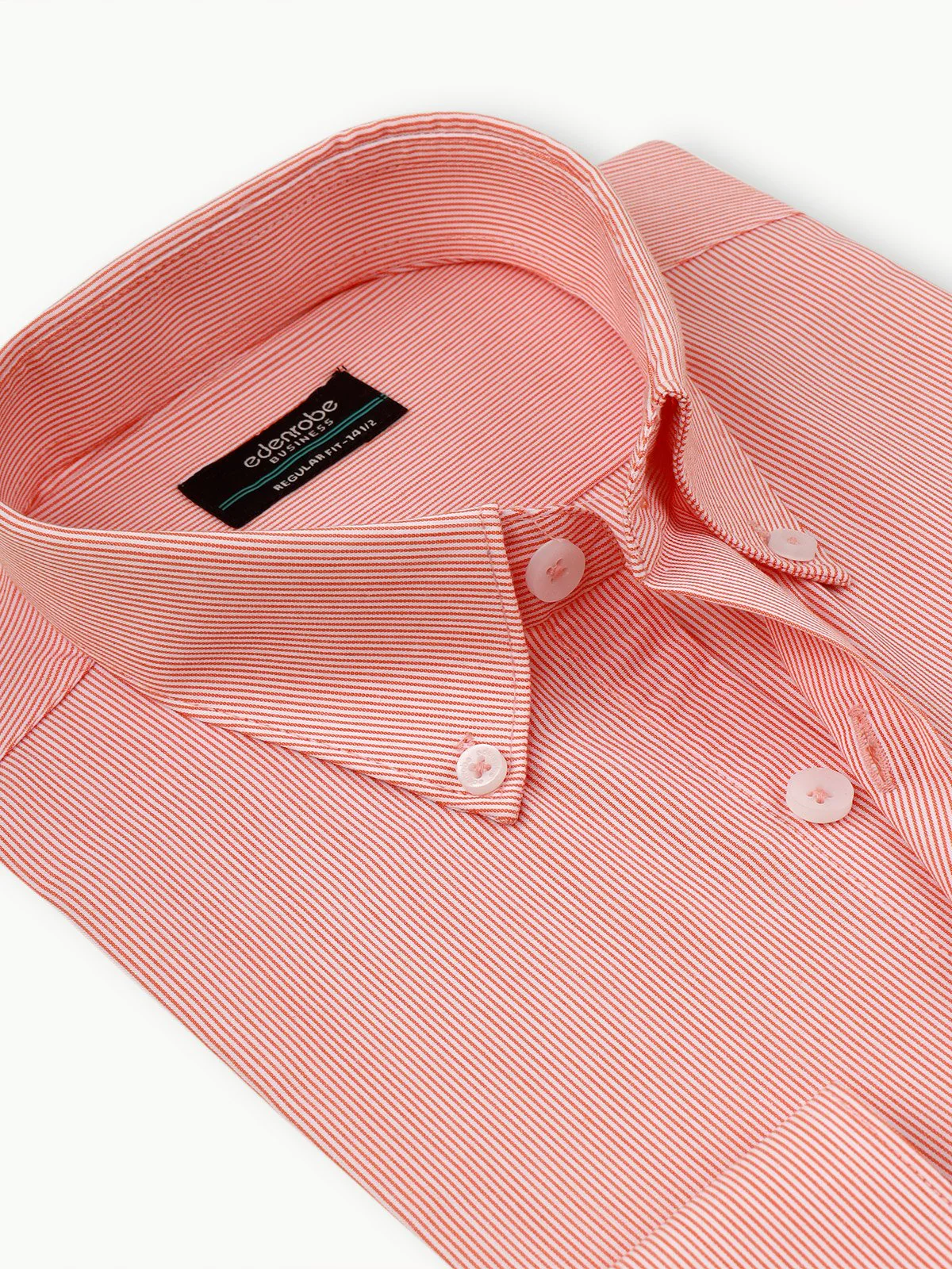 Men's Peach Shirt - EMTSB22-081 - Image 4
