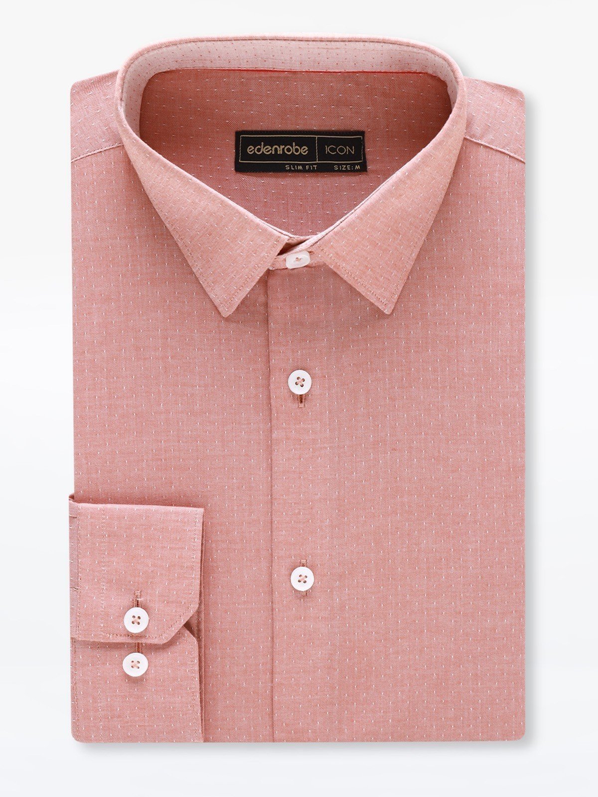 Men's Peach Shirt - EMTSI23-50293