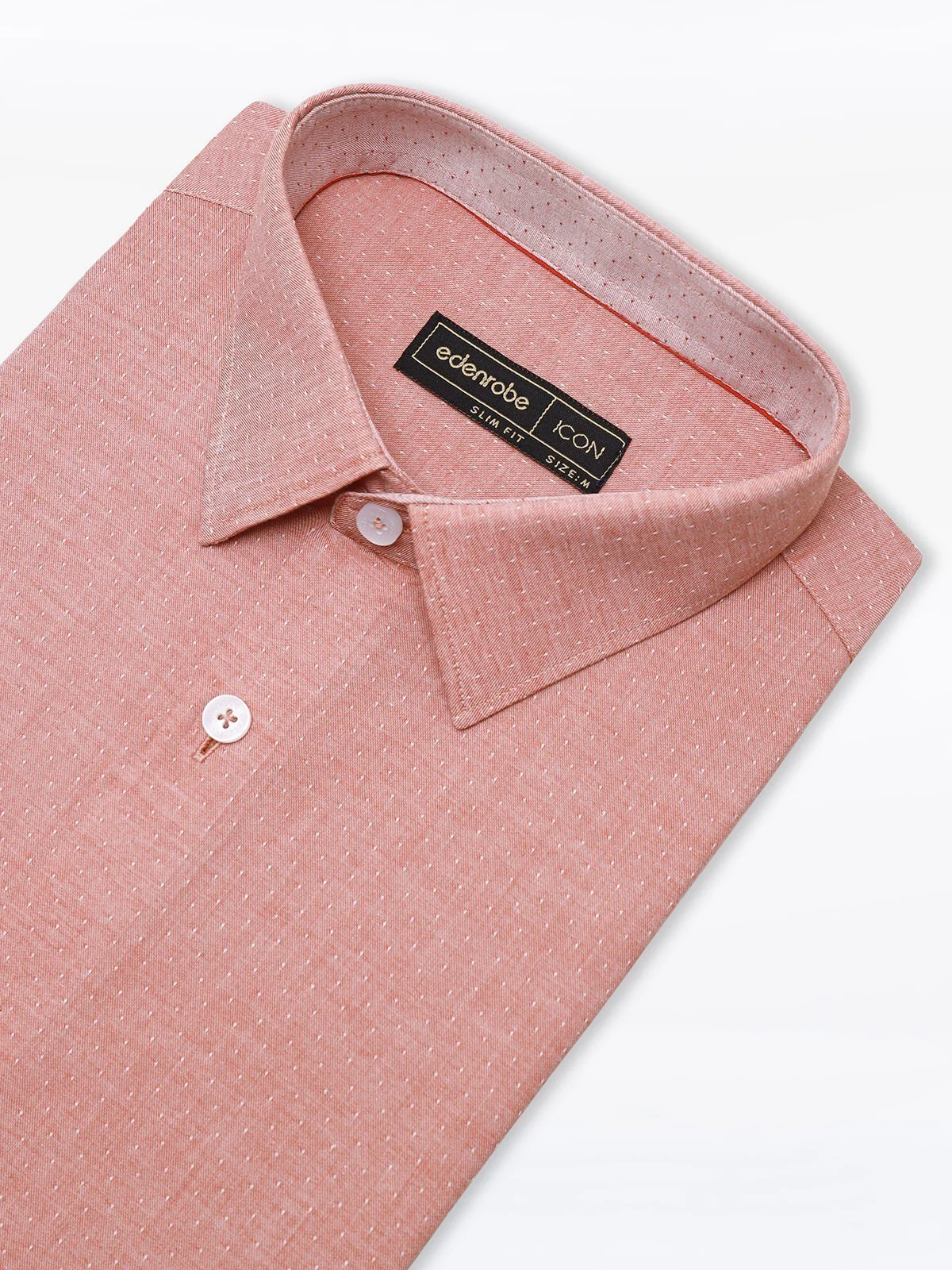 Men's Peach Shirt - EMTSI23-50293 - Image 2