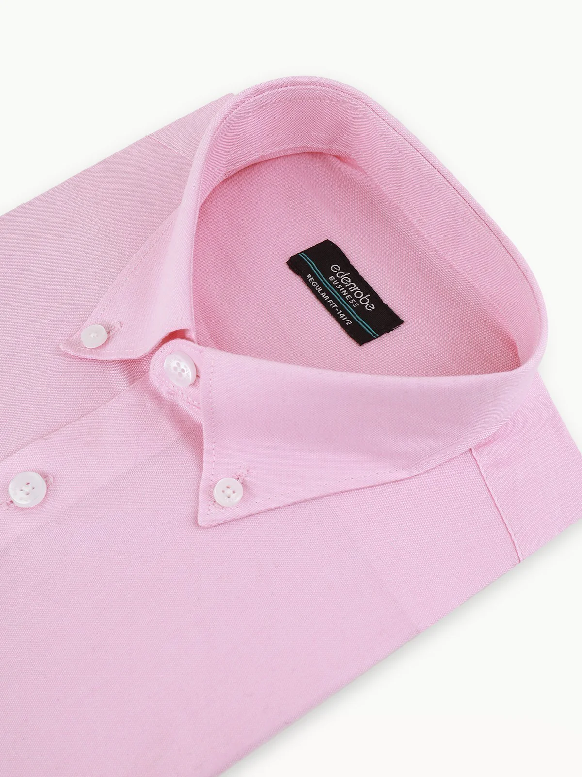 Men's Pink Shirt Plain - EMTSB22-098 - Image 2