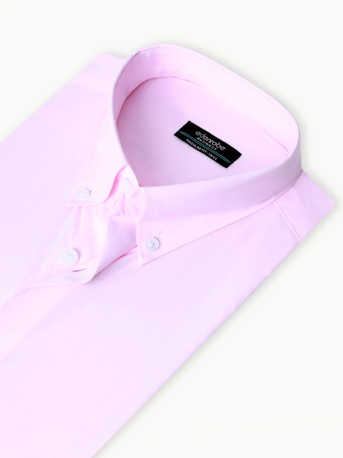 Men's Pink Shirt Plain - EMTSB22-135 - Image 3