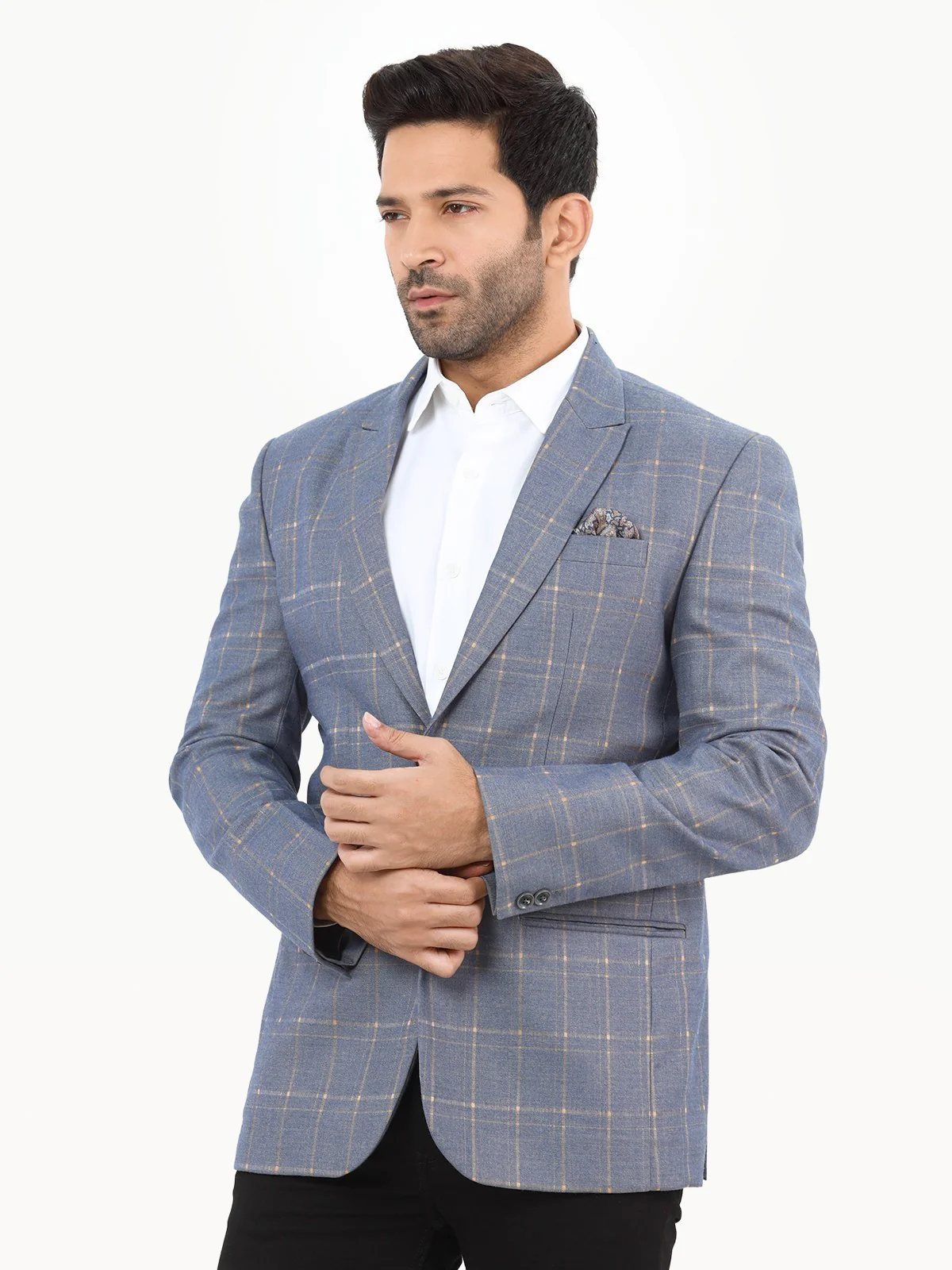 Men's Purple Blazer - EMTB22W-6783 - Image 2