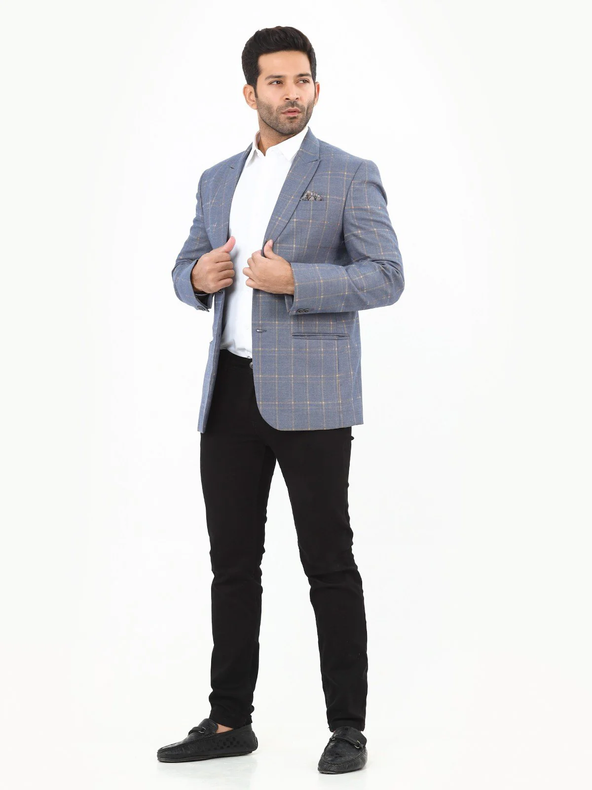 Men's Purple Blazer - EMTB22W-6783 - Image 3