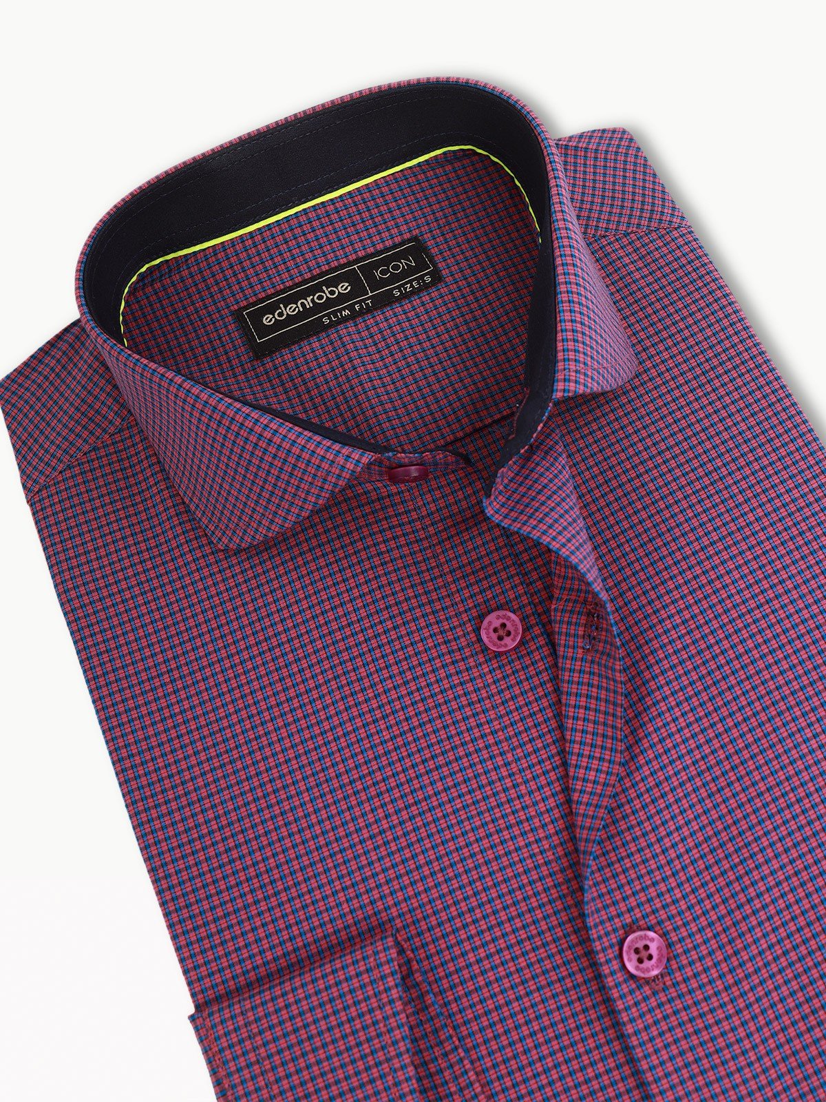Men's Purple Shirt - EMTSI22-50228 - Image 4