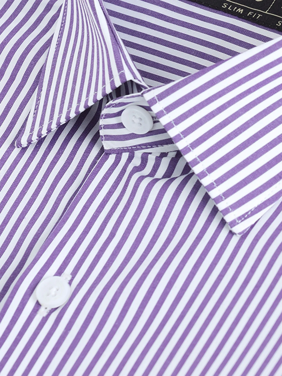 Men's Purple & White Shirt - EMTSI22-50287 - Image 3