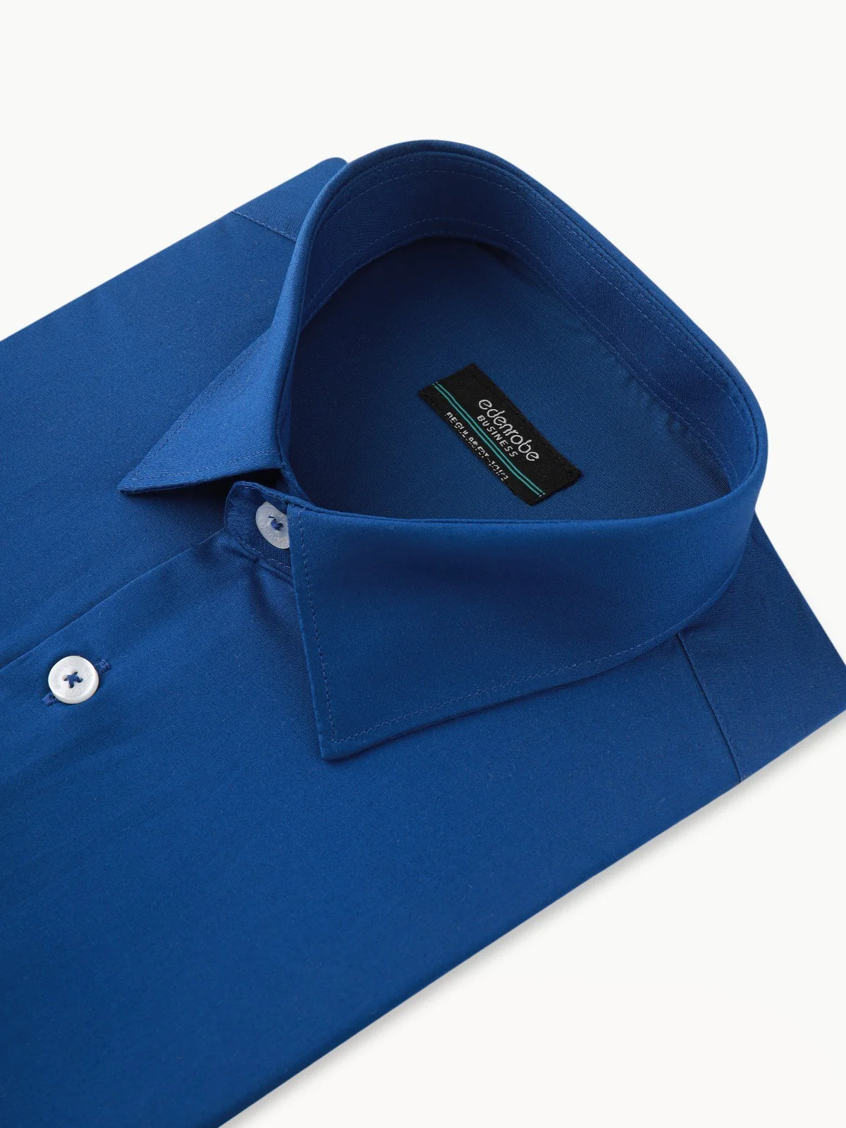 Men's Royal Blue Shirt Plain - EMTSB22-131 - Image 2