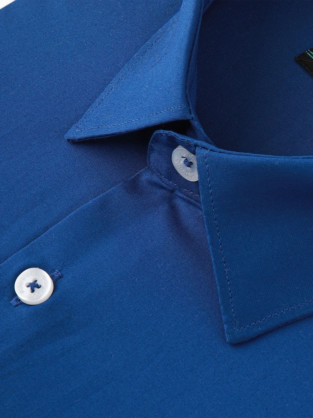 Men's Royal Blue Shirt Plain - EMTSB22-131 - Image 3