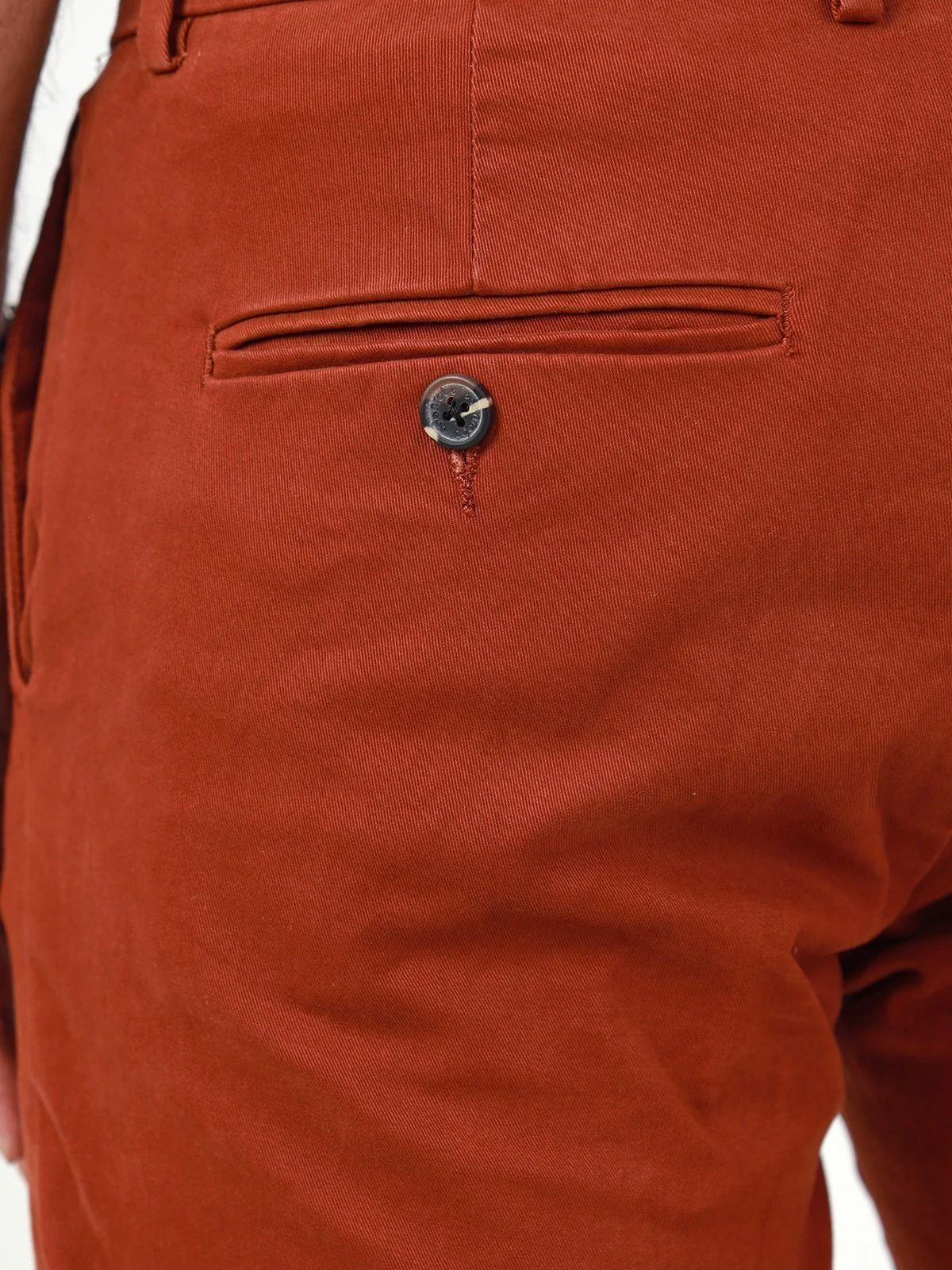 Men's Rust Chino Pant - EMBCP22-016 - Image 3