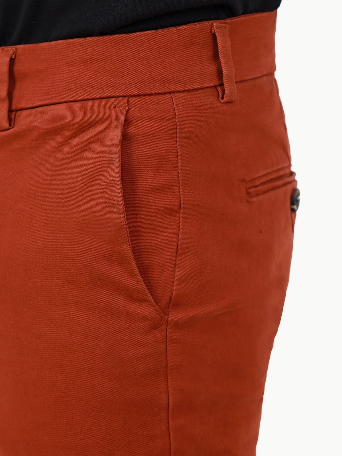 Men's Rust Chino Pant - EMBCP22-016 - Image 4