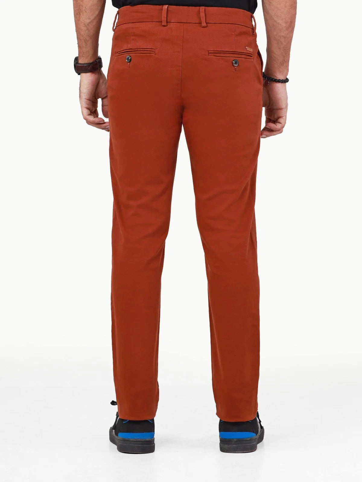 Men's Rust Chino Pant - EMBCP22-016 - Image 5