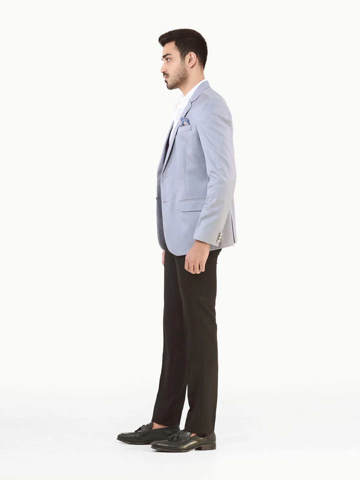 Men's Sky Blue Blazer - EMTB22-6752 - Image 4
