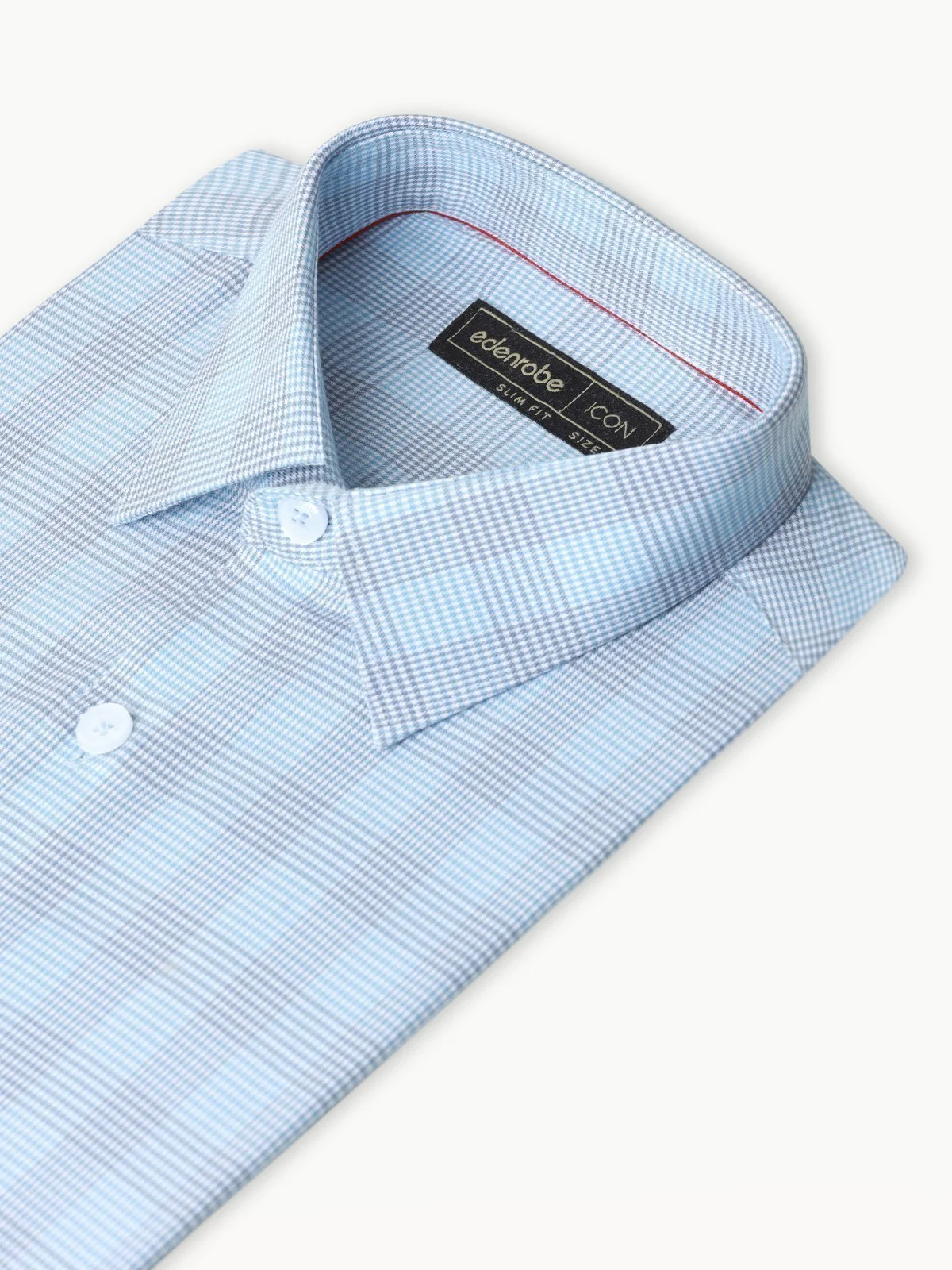 Men's Sky Blue Shirt - EMTSI22-50275 - Image 2
