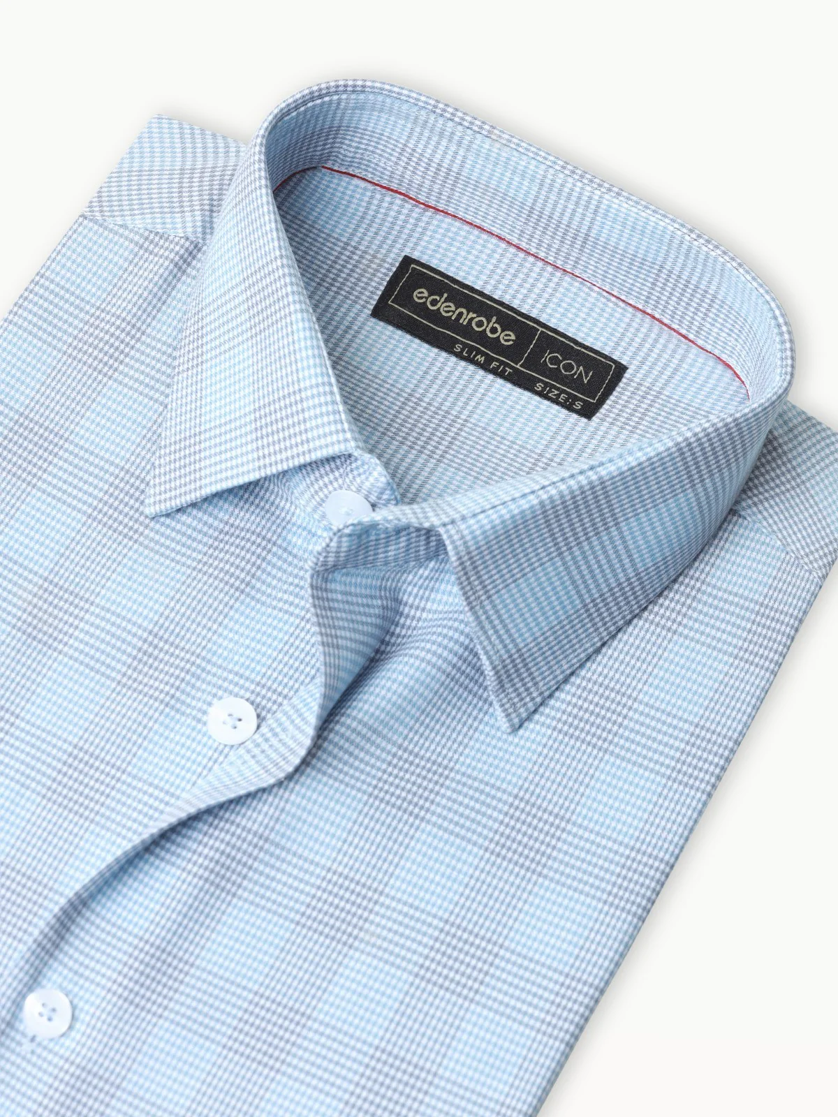 Men's Sky Blue Shirt - EMTSI22-50275 - Image 4