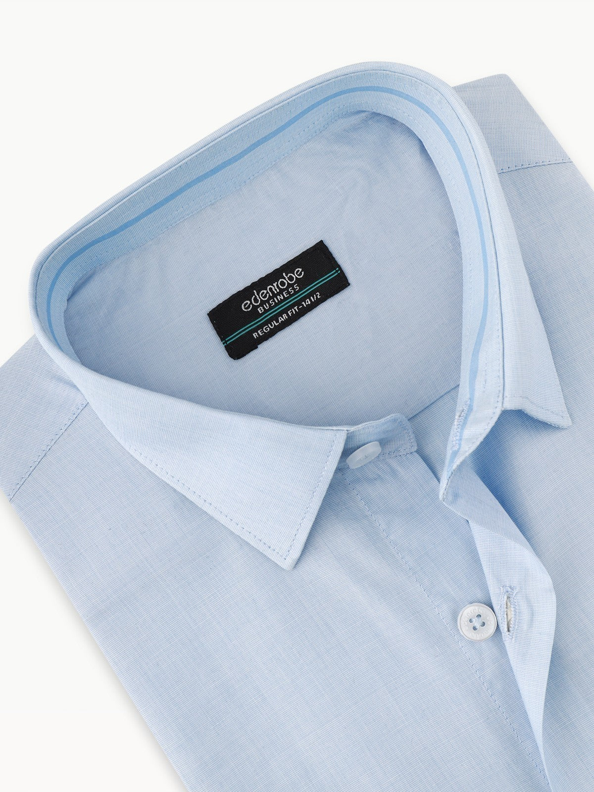 Men's Sky Blue Shirt Plain - EMTSB22-113 - Image 4